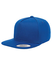 Yupoong Y6007 Men 5-Panel Cotton Twill Snapback Cap at GotApparel