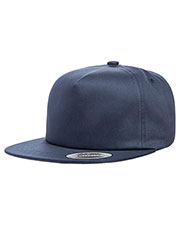Yupoong Y6502 Men Unstructured 5-Panel Snapback Cap at GotApparel