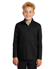 Sport-Tek YST357 Youth 3.8 oz PosiCharge Competitor 1/4-Zip Pullover at GotApparel
