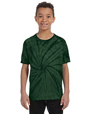 Tie-Dye CD100Y Boys 5.4 oz. 100% Cotton T-Shirt at GotApparel