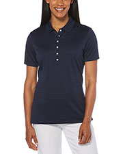 Callaway CGW437 Women Ladies' Ventilated Striped Polo at GotApparel