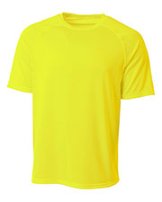 A4 N3393 Men Surecolor Short Sleeve Cationic Tee at GotApparel