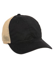 Outdoor Cap PWT-200M  Washed Twill With Tea-Stained Mesh Back Hat at GotApparel