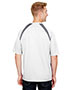 A4 N3001 Men Spartan Short Sleeve Color Block Crew