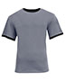 A4 N3518  Unisex Softek Ringer T-Shirt