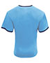 A4 N3518  Unisex Softek Ringer T-Shirt