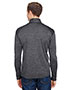 A4 N4010 Mens 4.3 oz Tonal Space-Dye Quarter-Zip