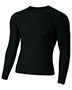 A4 NB3133 Boys Youth Long Sleeve Compression Crew