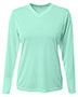 A4 NW3425  Ladies' Long-Sleeve Sprint V-Neck T-Shirt