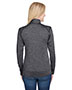 A4 NW4010 Ladies 4.3 oz. Tonal Space-Dye Quarter-Zip