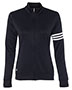 Adidas A191 Women 's 3-Stripes French Terry Full-Zip Jacket