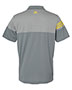 Adidas A213 Men Heathered 3-Stripes Colorblocked Polo