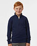 Adidas A4001 Youth Performance Quarter-Zip Pullover