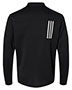 Adidas A482 Men 3-Stripes Double Knit Quarter-Zip Pullover