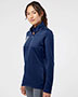 Adidas A483 Women 's 3-Stripes Double Knit Full-Zip