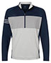Adidas A492 Men 3-Stripes Competition Quarter-Zip Pullover