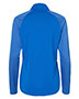 Adidas A521 Women 's Stripe Block Quarter-Zip Pullover