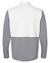 Adidas A532 Men Textured Mixed Media Quarter-Zip Pullover