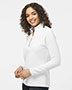 Adidas A589 Women's Spacer Quarter-Zip Pullover