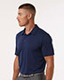 Adidas A704 Men's Textured Stripe Polo