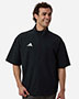 Adidas AT505 Men's Short Sleeve Quarter-Zip Pullover