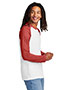 Allmade ® Unisex Tri-Blend Long Sleeve Colorblock Raglan AL6009