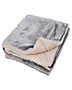 Alpine Fleece 8730  Faux Fur Sherpa Blanket