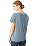 Custom Embroidered Alternative Apparel 04861C1 Ladies 3.69 oz Rocker Garment-Dyed Distressed T-Shirt