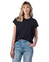 Alternative Apparel 4461HM  Ladies' Modal Tri-Blend Raw Edge Muscle T-Shirt