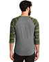 Alternative Apparel AA1989  Alternative Eco-Jersey 3/4-Sleeve Raglan Henley. AA1989