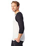 Custom Embroidered Alternative Apparel AA2089 Men 4.9 oz. Baseball Eco Jersey T-Shirt