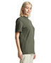 American Apparel 1PQ  Unisex Mockneck Pique T-Shirt