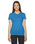 Custom Embroidered American Apparel 2102W Ladies 4.3 oz Fine Jersey Short-Sleeve T-Shirt