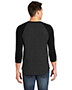 American Apparel BB453W Poly-Cotton 3/4-Sleeve Raglan T-Shirt