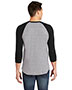 American Apparel BB453W Poly-Cotton 3/4-Sleeve Raglan T-Shirt