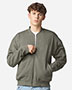 American Apparel FTJ77 Unisex French Terry Bomber Jacket