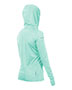 Anetik WSBRZH0 Women's Breeze Tech Hooded Long Sleeve T-Shirt