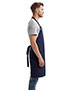 Artisan Collection by Reprime RP121  Unisex ‘Barley’ Contrast Stitch Sustainable Bib Apron