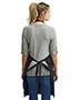 Artisan Collection By Reprime RP123 Unisex Espresso Bib Apron