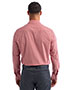 Artisan Collection by Reprime RP220 Men 3.7 oz Microcheck Gingham Long-Sleeve Cotton Shirt