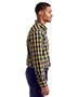 Artisan Collection by Reprime RP250 Men 3.7 oz Mulligan Check Long-Sleeve Cotton Shirt