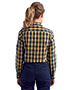 Artisan Collection by Reprime RP350 Ladies 3.7 oz Mulligan Check Long-Sleeve Cotton Shirt