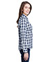 Artisan Collection by Reprime RP350 Ladies 3.7 oz Mulligan Check Long-Sleeve Cotton Shirt