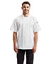Artisan Collection by Reprime RP656  Unisex Short-Sleeve Sustainable Chef's Jacket