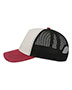 White/ Burgundy/ Black