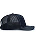 Pacific Headwear 104S  Contrast Stitch Trucker Snapback