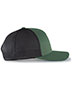 Augusta 105P Perforated 5-Panel Trucker Snapback Cap