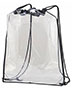 Augusta 2200 Adult Clear Cinch Bag