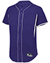 Augusta 221225 Boys Youth  Game7 Full-Button Baseball Jersey