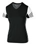Augusta 222744 Women Ladies Arc Shirt Short Sleeve